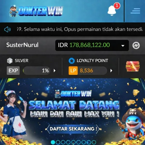 DOKTERWIN Game Online Resmi 2026