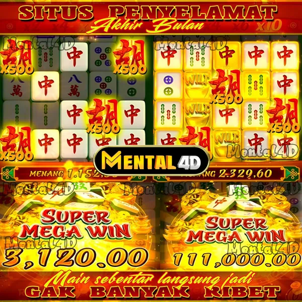 MENTAL4D Bonus Member Baru 100%